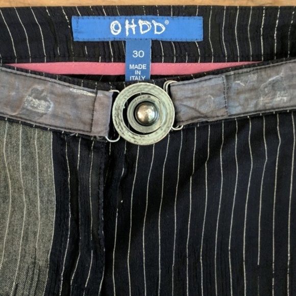Indigo wide legged pants | OHDD - God Save The Queen - Picture 3 of 4